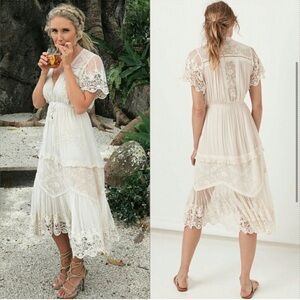 SPELL and the Gypsy embroidered dress
